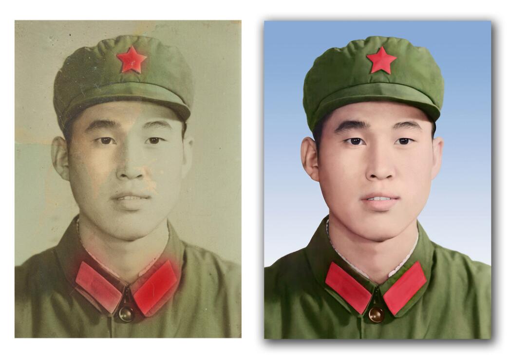 南雄破损照片修复-18
